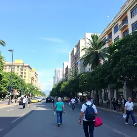 Melhor horário para passear pela Avenida Brasil