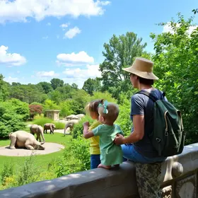 Passeio em família pelo Zoo e Jardim Botânico