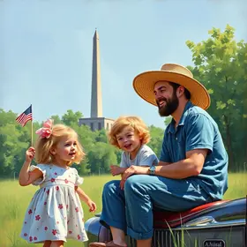 Passeio em Americana com crianças