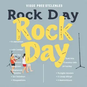Agenda cultural de julho tem Rock Day, Festival de Artes Visuais e outras atrações gratuitas