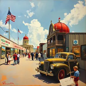 Exposições de arte em Americana