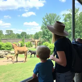 Qual é o melhor horário para visitar o Zoo de Americana?