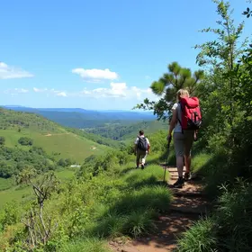Passeios em contato com a natureza
