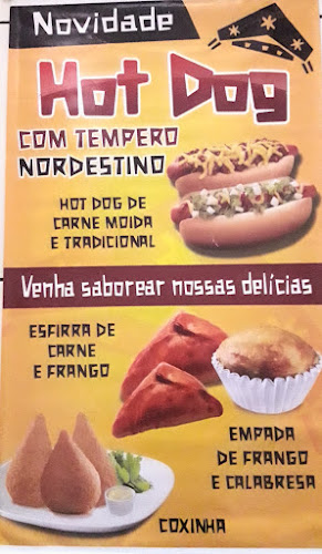 Hot dog tempero nordestino